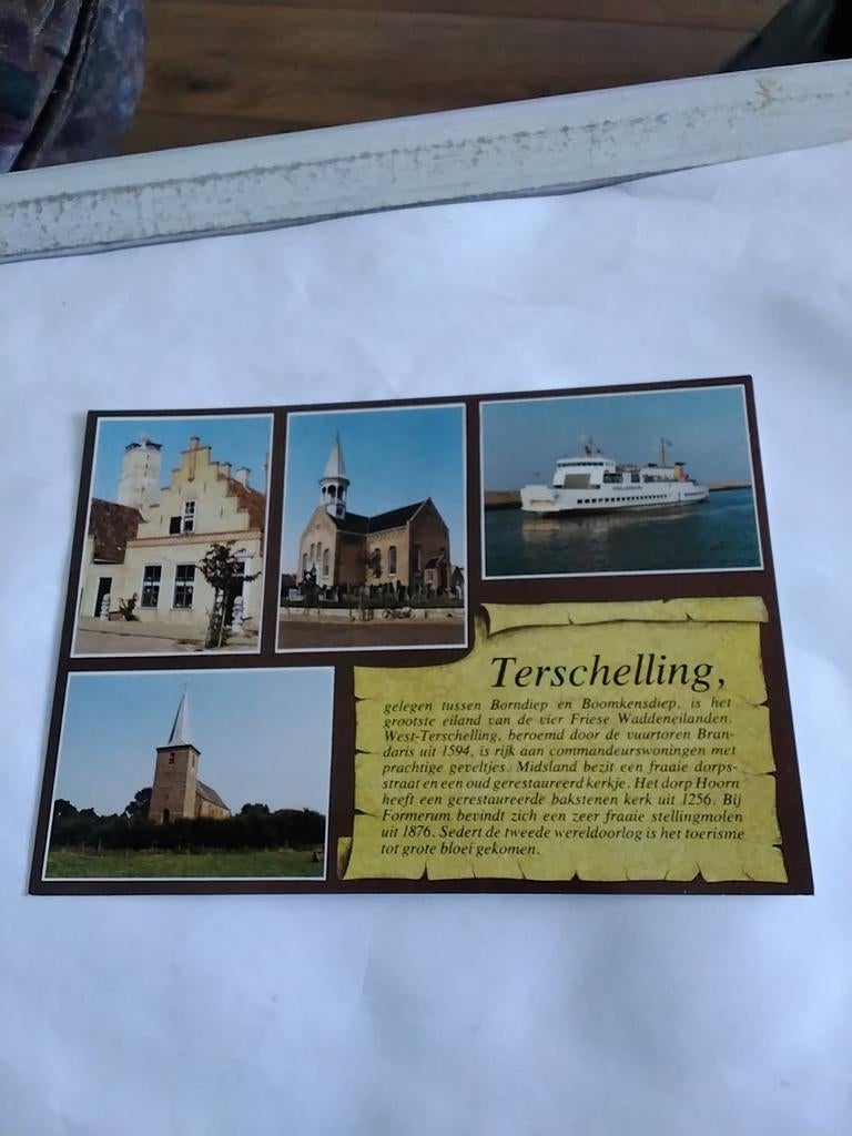 GROETEN VAN TERSCHELLING, Ophalen of Verzenden, 1960 tot 1980, Waddeneilanden