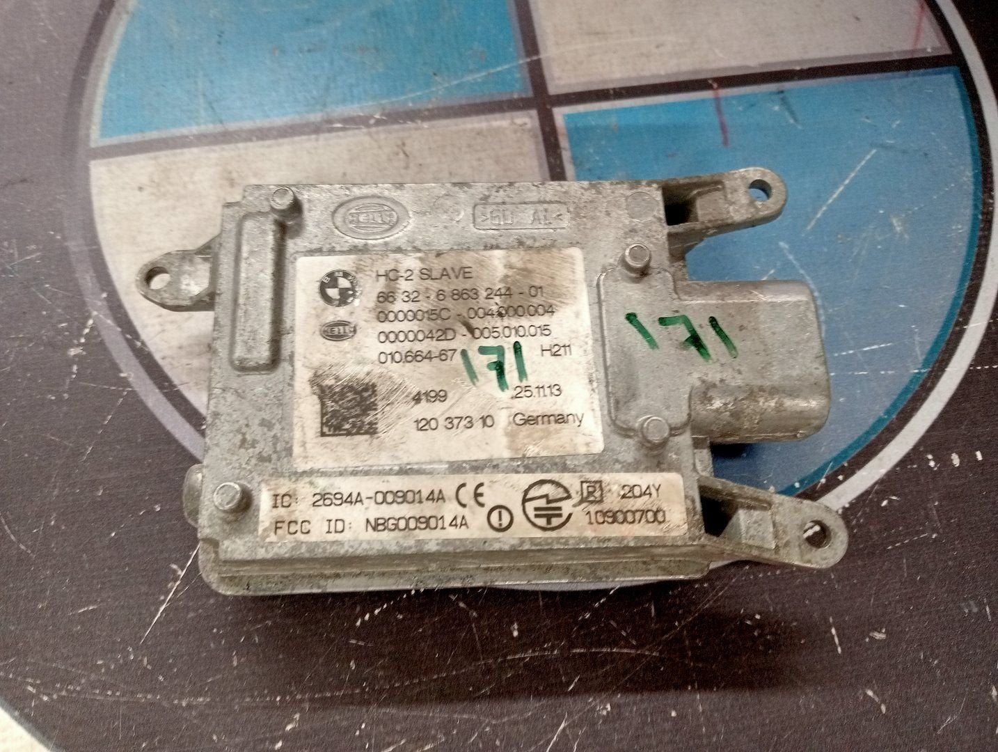 BMW Radar Sensor 6632686324401, Gebruikt, -, -, Ophalen of Verzenden