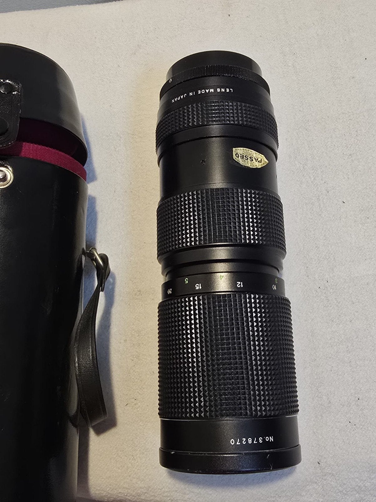 Vintage Izumar Cameralens Handmatig Inclusief Koker, Ophalen, Nvt, Nvt, Nvt