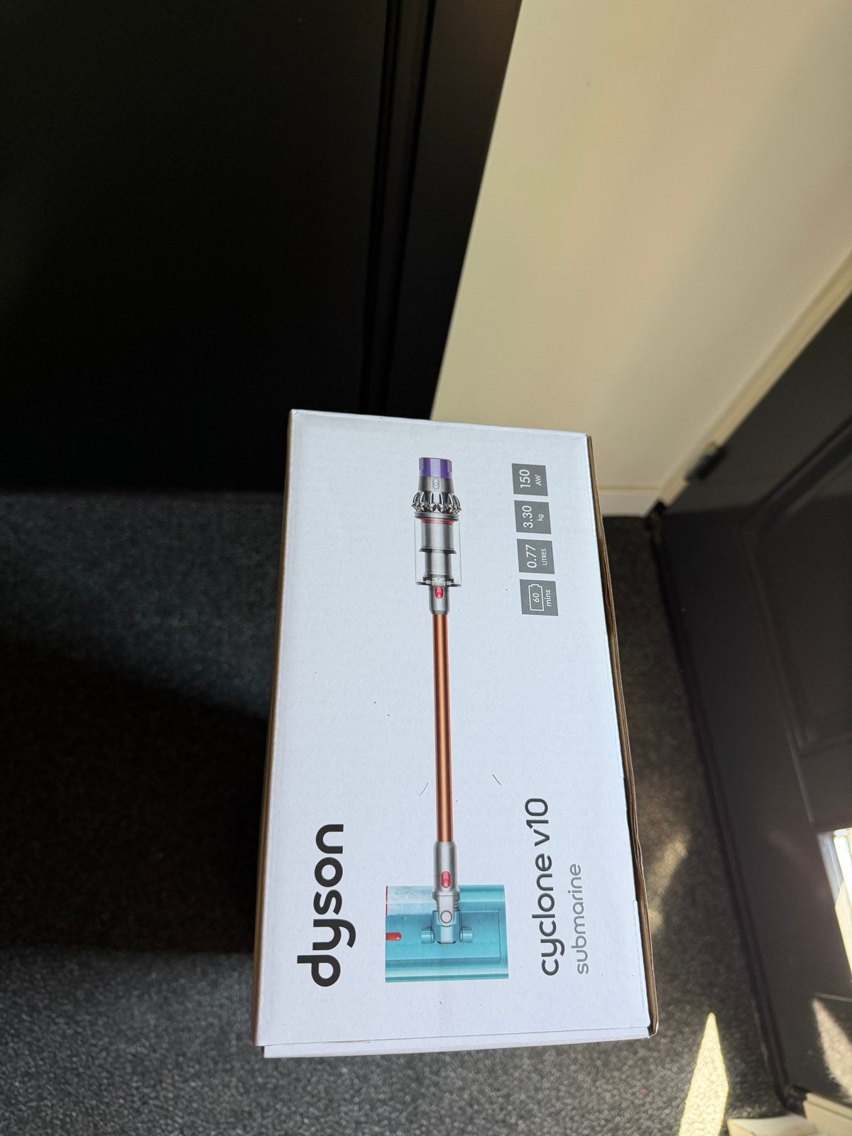 Dyson Cyclone V10 Submarine Steelstofzuiger - Nieuw in doos, Witgoed en Apparatuur, Stofzuigers, Ophalen of Verzenden, Dyson, Minder dan 1200 watt