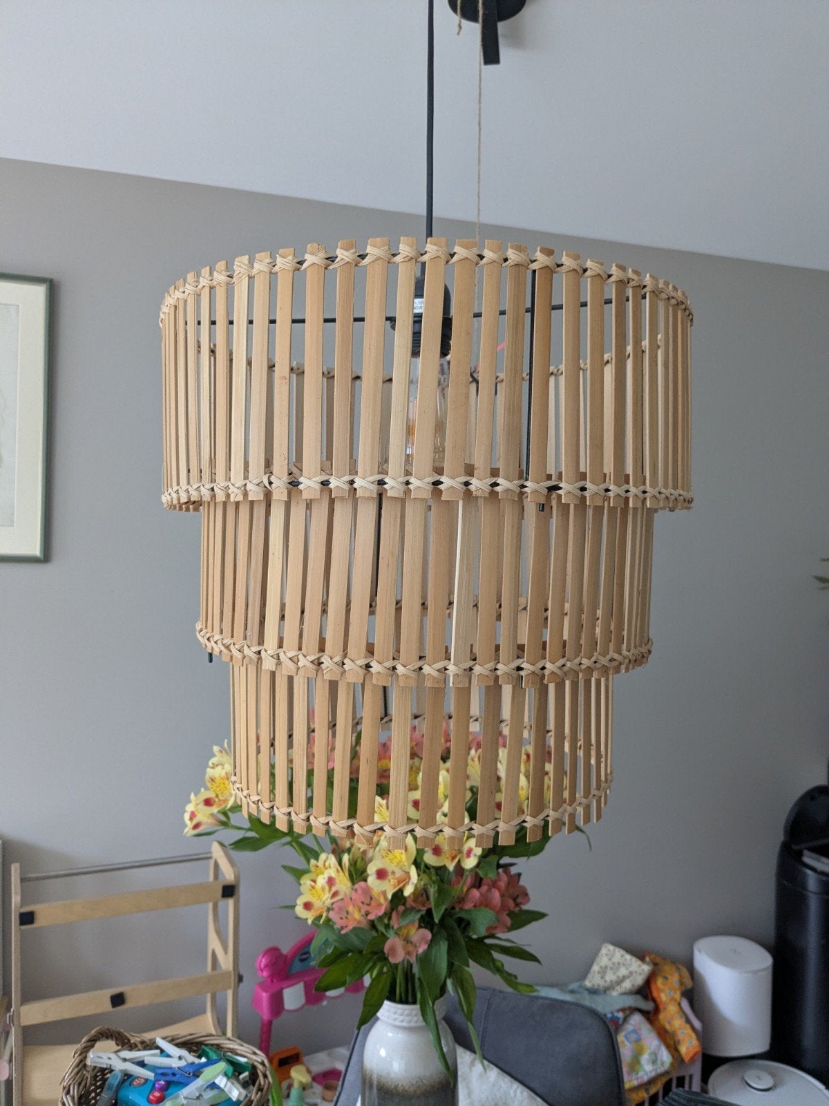 Hanglamp, Huis en Inrichting, Ophalen, Zo goed als nieuw