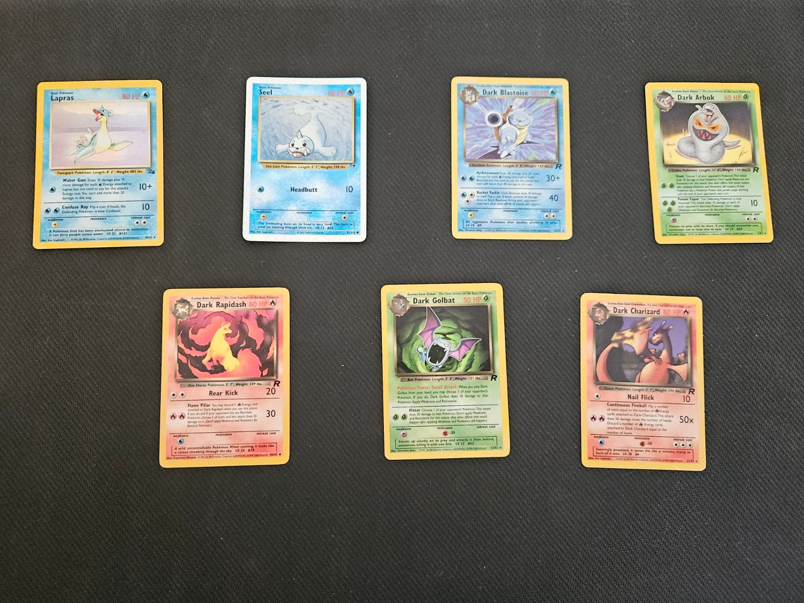 Oude set pokemon kaarten te koop, Ophalen of Verzenden, Zo goed als nieuw, Meerdere kaarten
