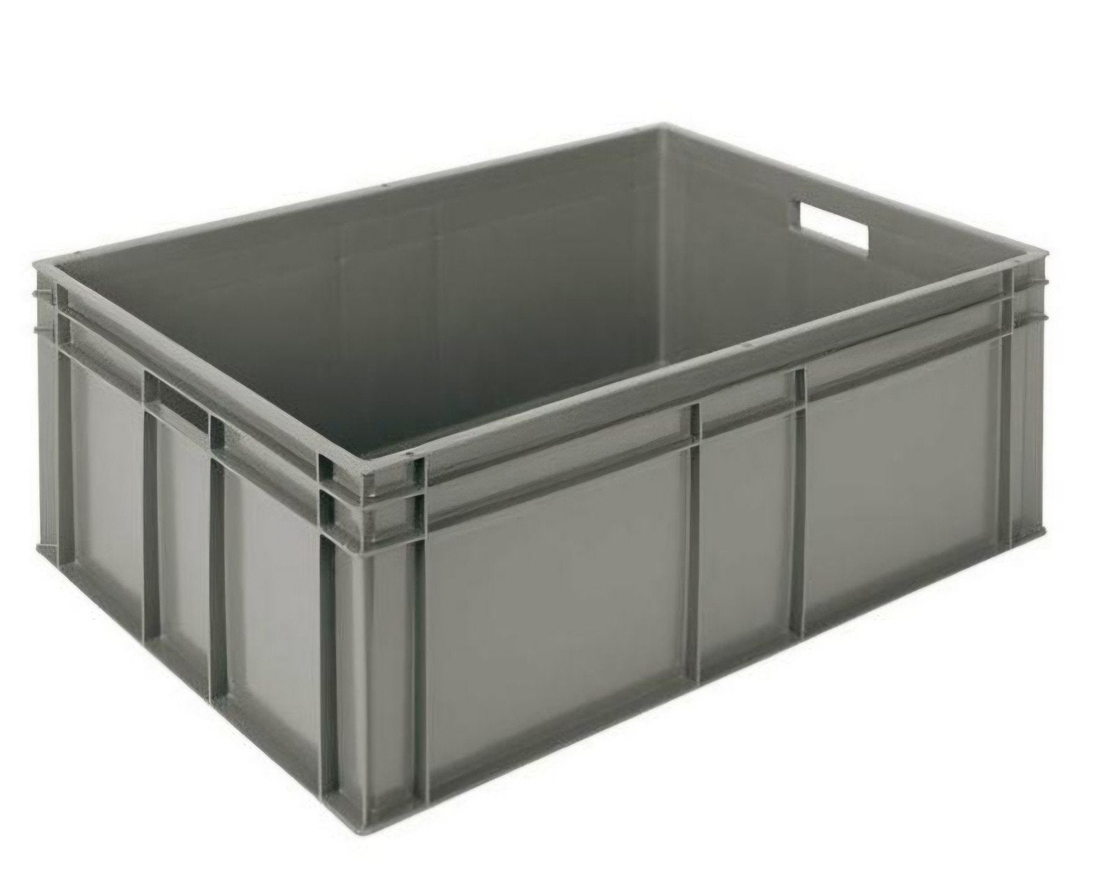 stapelbare stevige grote grijze opbergbakken, Ophalen, Gebruikt, 60 cm of meer, 75 tot 100 cm