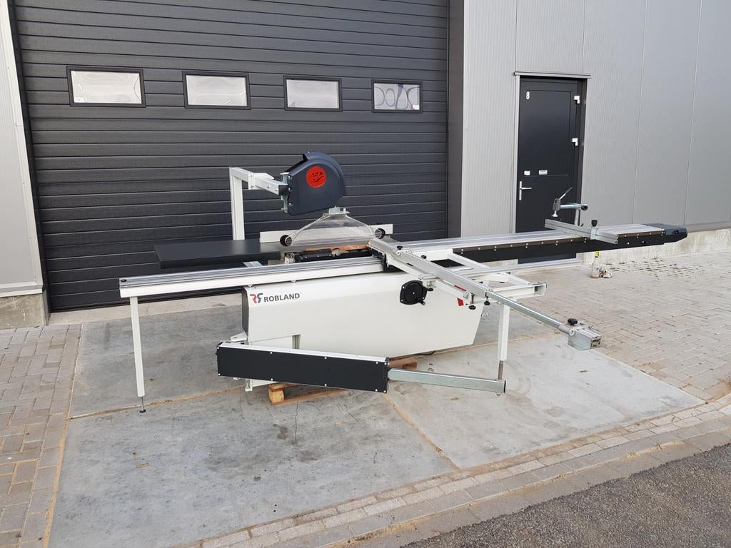 Robland formaatzaag Nieuw model E3100 *** als nieuw, Doe-het-zelf en Verbouw, Gereedschap | Zaagmachines, Ophalen of Verzenden