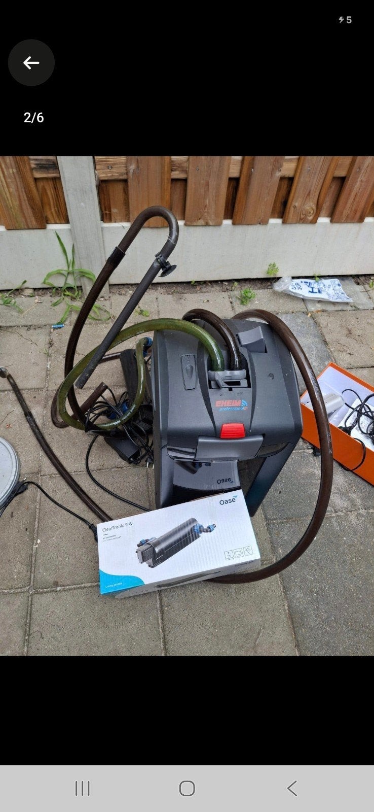 Eheim 600 t externe filter., Dieren en Toebehoren, Ophalen of Verzenden