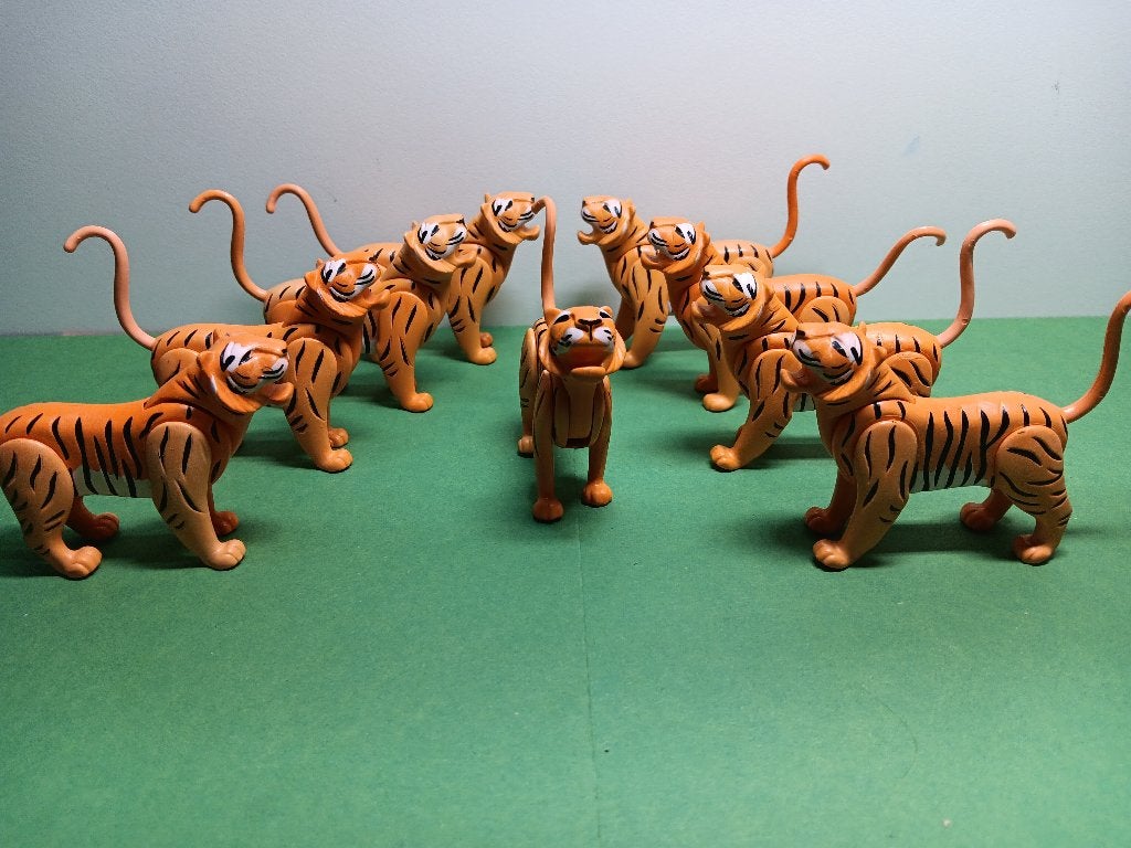 Playmobil Dieren Tijger,  ***** per stuk 1,50 *****, Verzenden, Gebruikt, Losse onderdelen