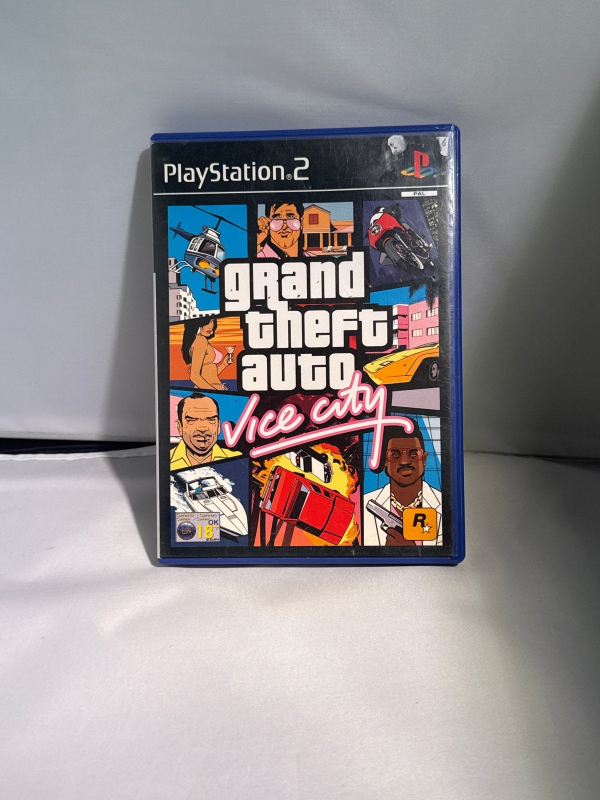 Grand Theft Auto: Vice City - PlayStation 2, Spelcomputers en Games, Avontuur en Actie, Gebruikt, Vanaf 18 jaar, 1 speler