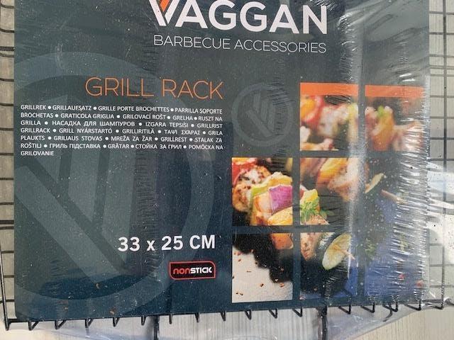 Vaggan Barbeque Grill Rack, zwart, nieuw in verpakking, Ophalen of Verzenden, Nieuw, Diverse (o.a. Barbecook)