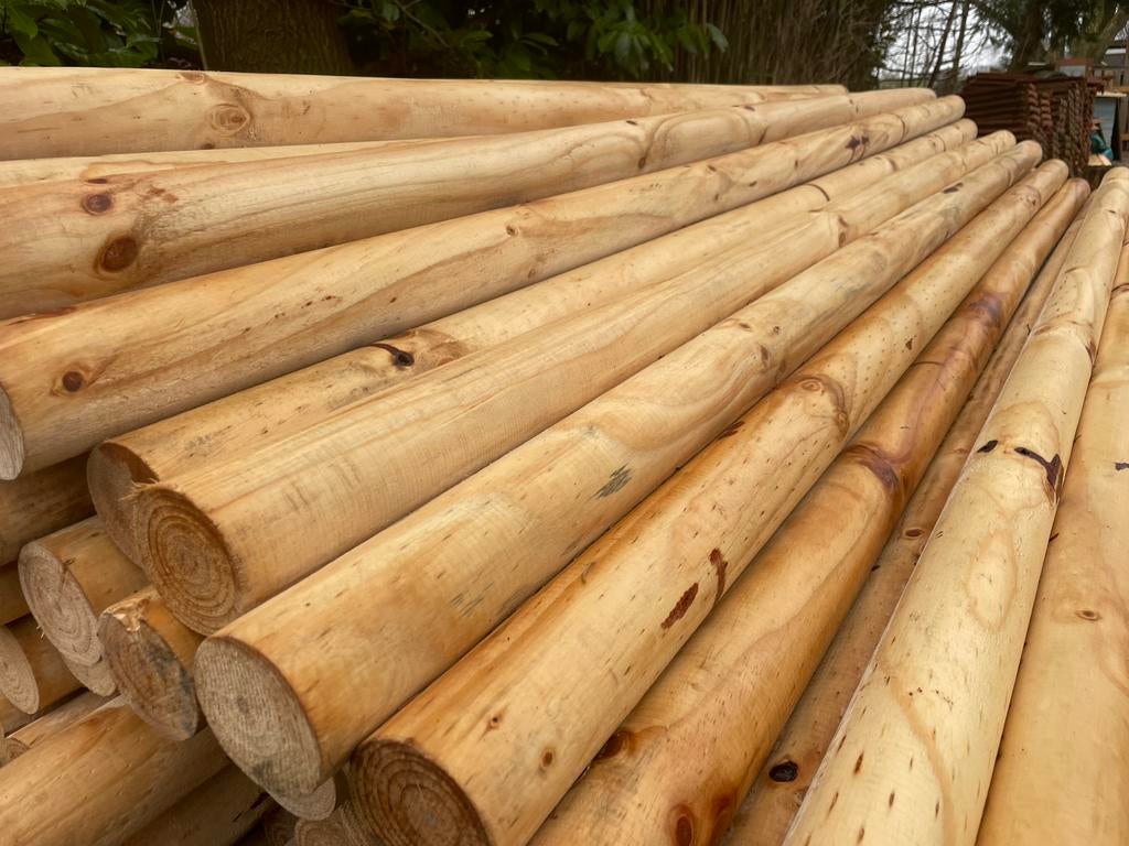 Palen prijs per stuk, Tuin en Terras, Palen, Balken en Planken, Ophalen of Verzenden, Nieuw, 180 tot 250 cm, Palen
