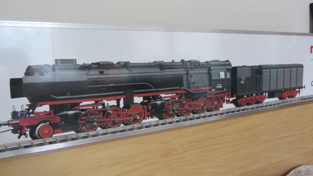 Märklin reclame voor de langste model lokomotief schaal H0, Ophalen, Wisselstroom, Gebruikt, Locomotief