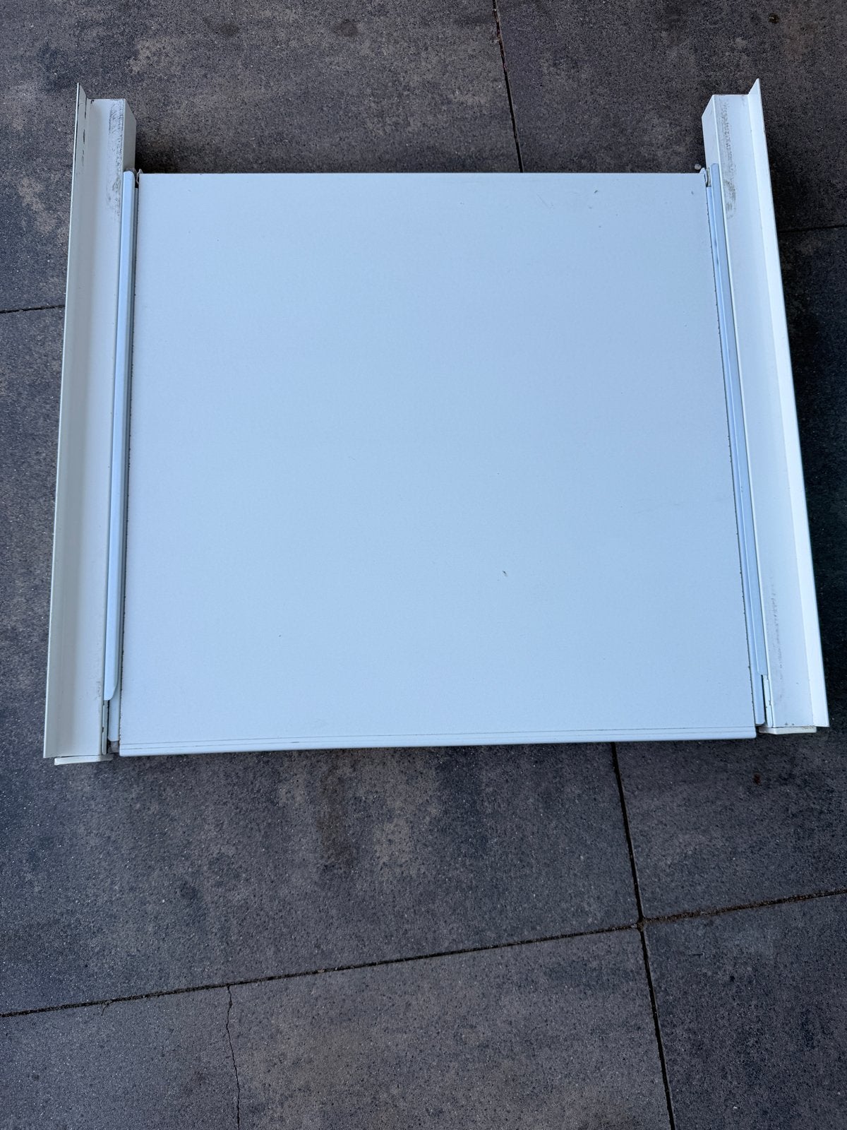 Uitschuifbaar plank/stapelkit voor wasmachine en droger, Ophalen of Verzenden, Zo goed als nieuw
