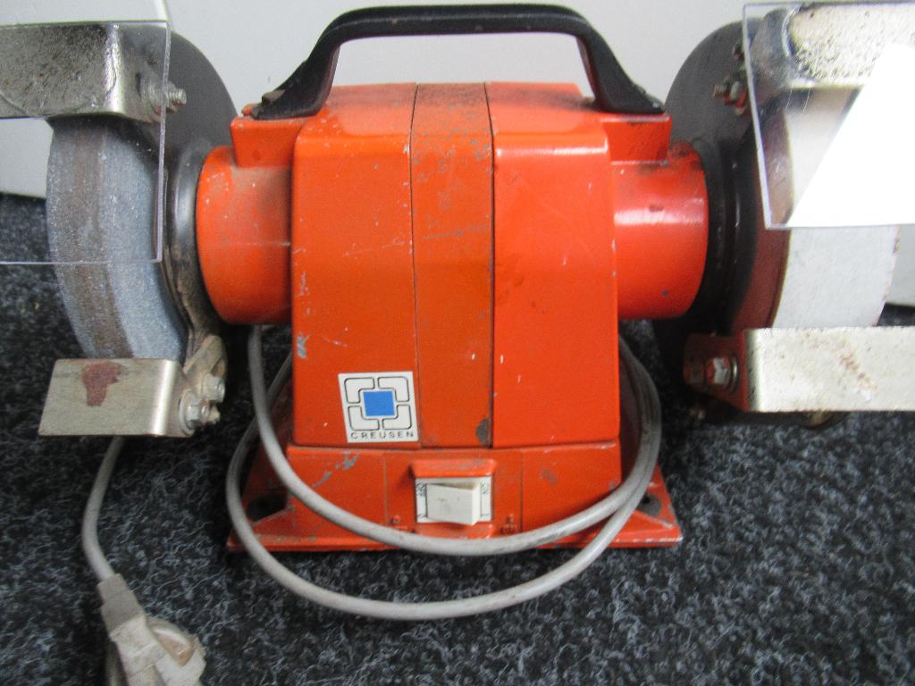 Creusen slijpmachine, Ophalen, Gebruikt, Minder dan 700 watt, Werkbankslijpmachine