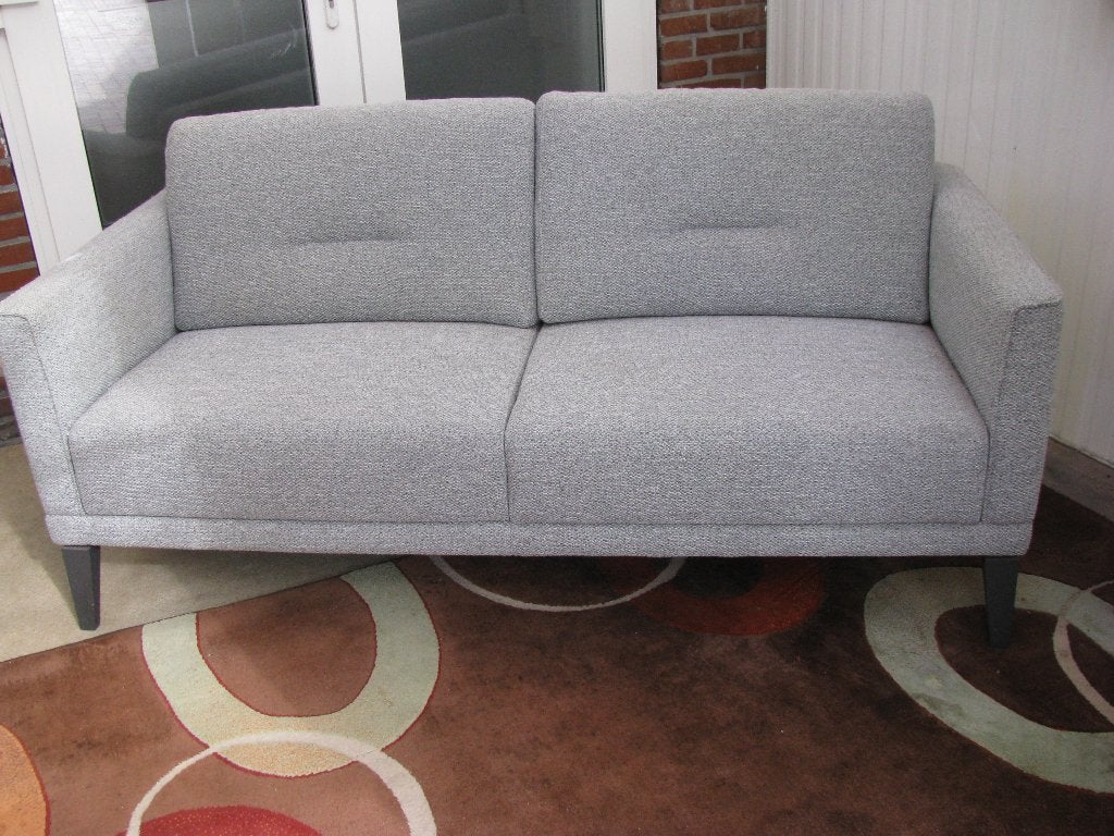 Grijze bank senioren bank  ,, Ophalen, Minder dan 75 cm, 150 tot 200 cm, Driepersoons