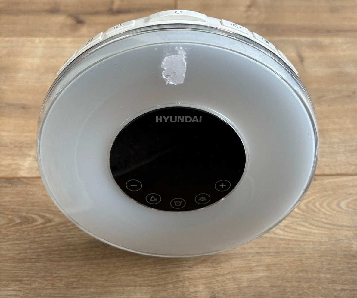 Hyundai Wake Up Light met Kleurveranderend LED Licht, Witgoed en Apparatuur, Ophalen of Verzenden, Zo goed als nieuw, Digitaal