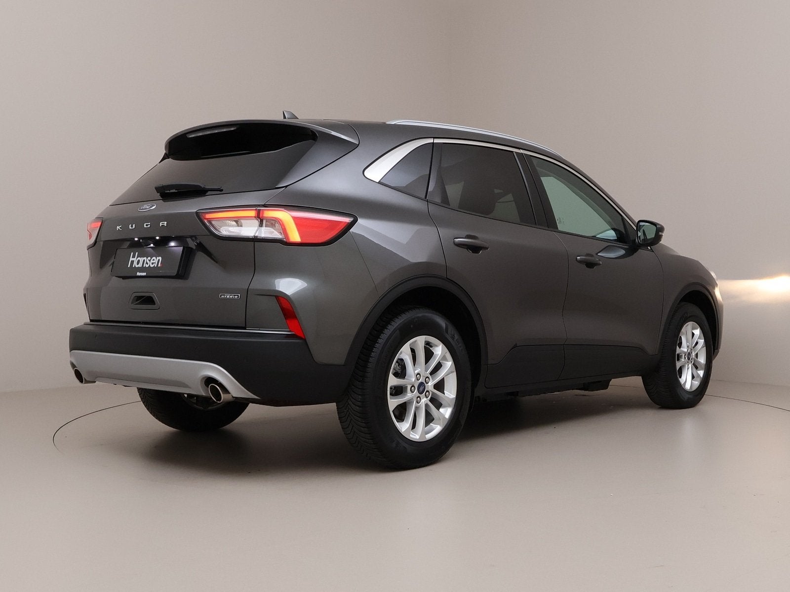 Ford Kuga 2.5 PHEV Titanium I Winterpakket I Cruise Control, Auto's, Stof, Gebruikt, 4 cilinders, Grijs