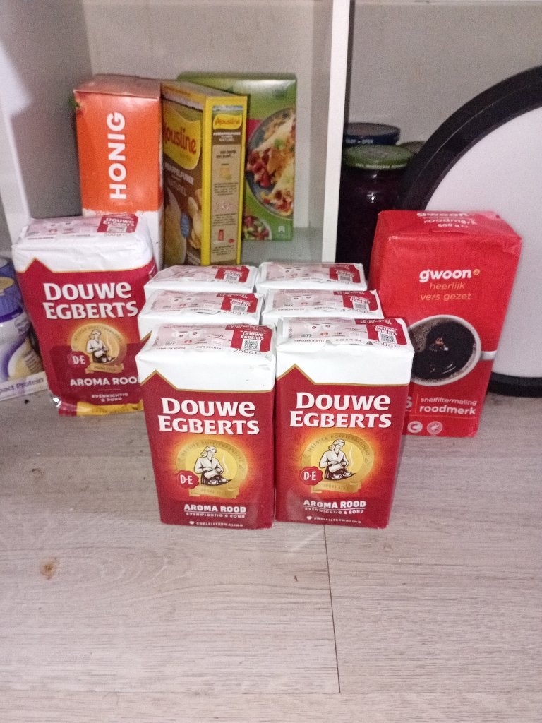Koffie, Ophalen, 10 kopjes of meer, Gemalen koffie, Koffiemachine