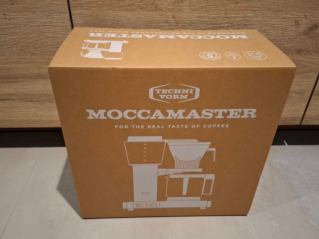 Moccamaster KBG Select Technivorm koffiemachine antraciet, Witgoed en Apparatuur, Ophalen of Verzenden, Nieuw, Overige merken