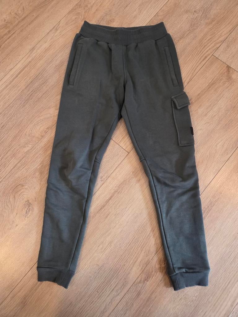 Malelions lange groene joggingbroek 146/152, Ophalen of Verzenden, Zo goed als nieuw, Malelions, Jongen of Meisje