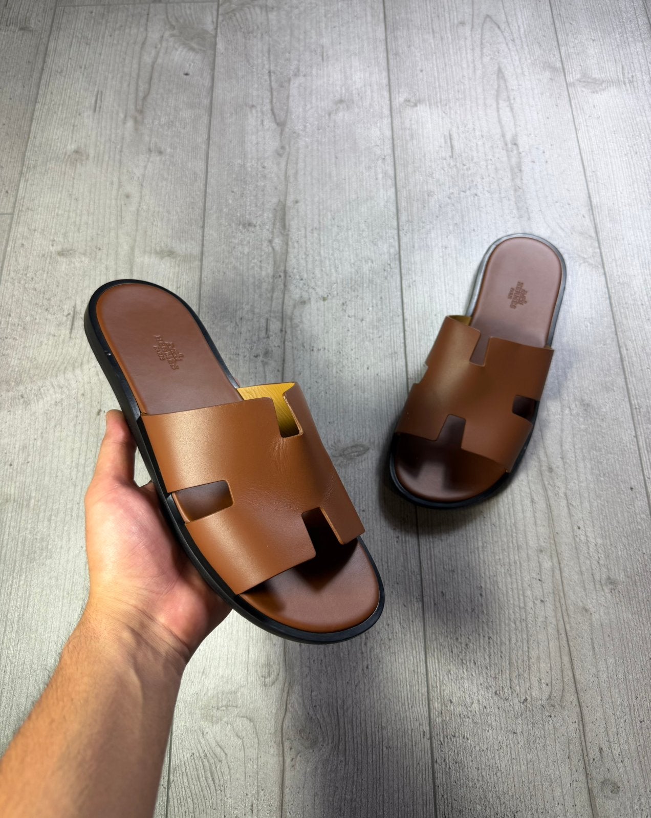 Hermes, Kleding | Heren, Schoenen, Sandalen, Bruin, Ophalen of Verzenden, Gedragen