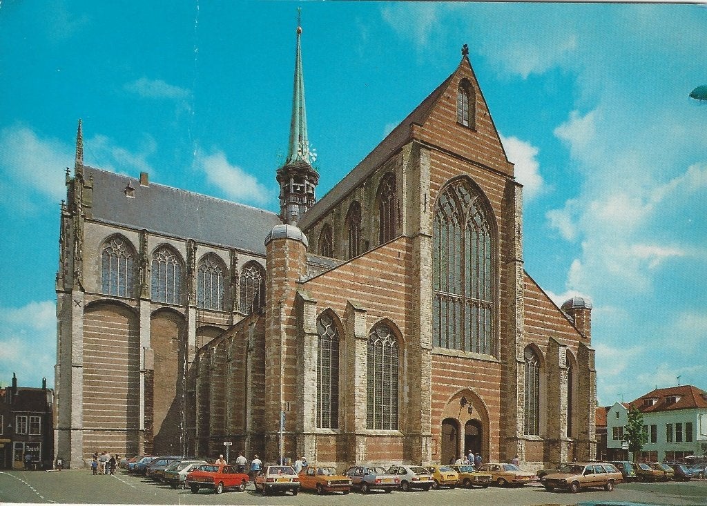 AK Goes NH Kerk auto's Peugeot Renault Subaru VW Honda, Ophalen of Verzenden, 1980 tot heden, Ongelopen, Zeeland