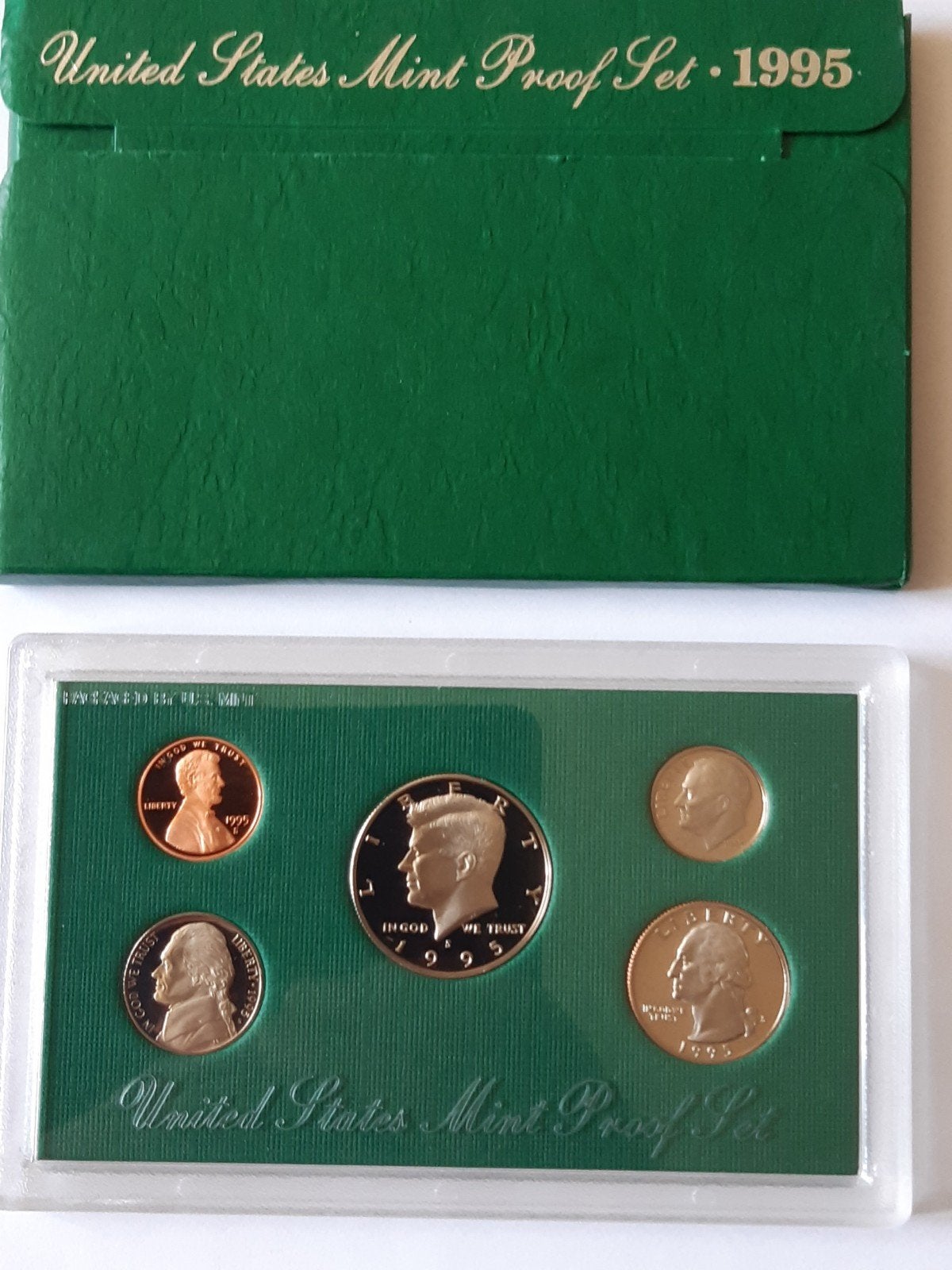 usa proofset 1995 s kk f.14.8, Postzegels en Munten, Munten | Amerika, Ophalen of Verzenden, Noord-Amerika