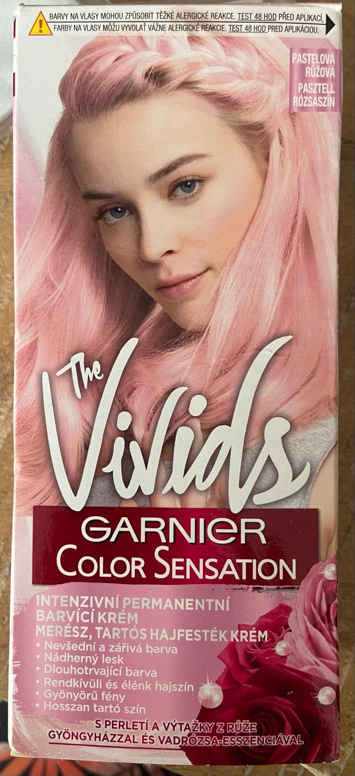 2x Garnier Color Sensation The Vivids Pastel Roze Haarverf, Ophalen of Verzenden, Nieuw, Overige typen
