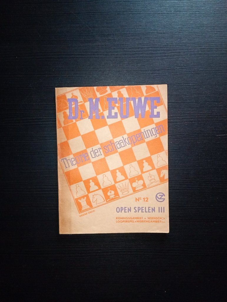 Theorie der schaak openingen 12 oranje, Ophalen of Verzenden, Minder dan 500 stukjes, Gebruikt, Schaken