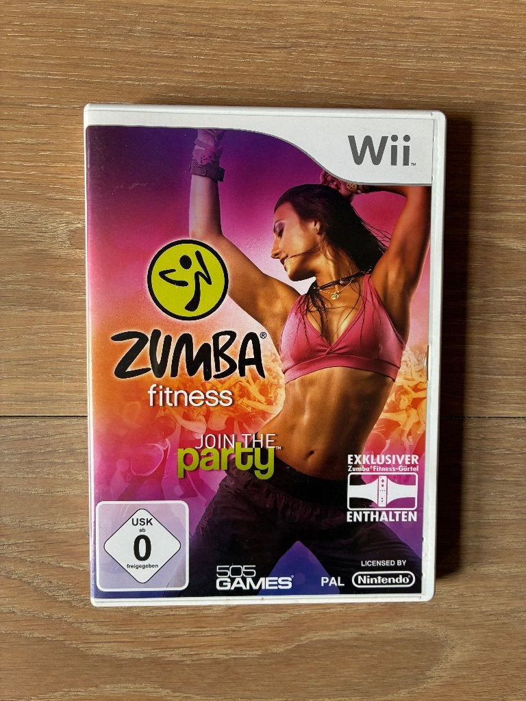 Zumba Fitness - Nintendo Wii spel, Ophalen, Gebruikt, 1 speler, Vanaf 3 jaar