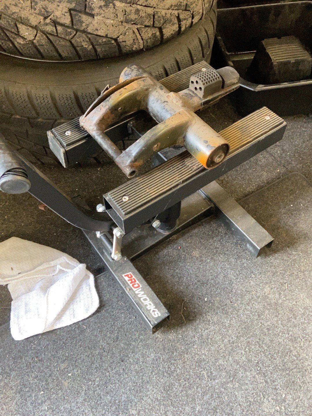 Proworks Motorstandaard / Crossmotor Lift – Goede Staat, Motoren, Ophalen, Gebruikt