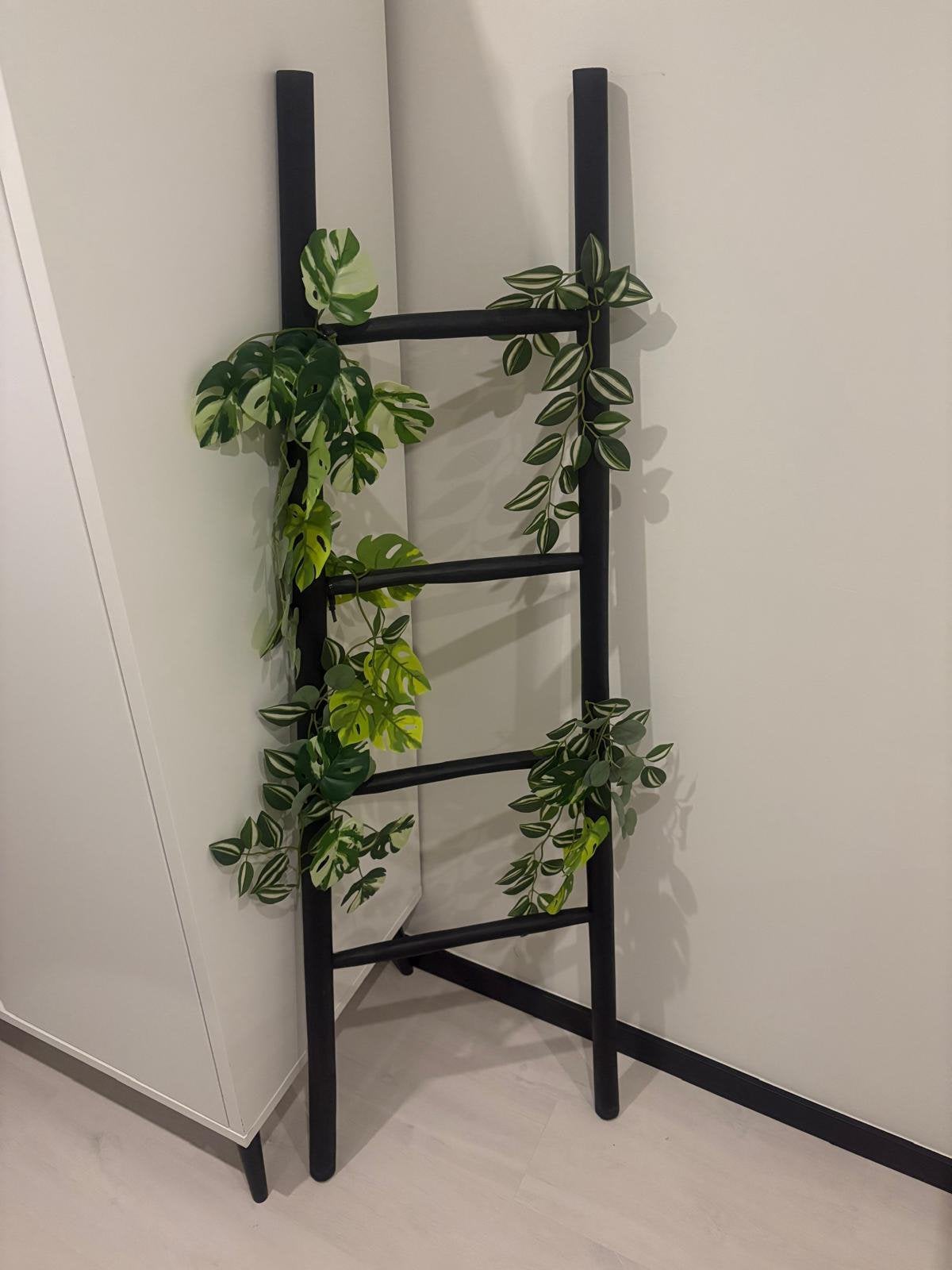 Decoratie ladder mat zwart, Ophalen, Zo goed als nieuw