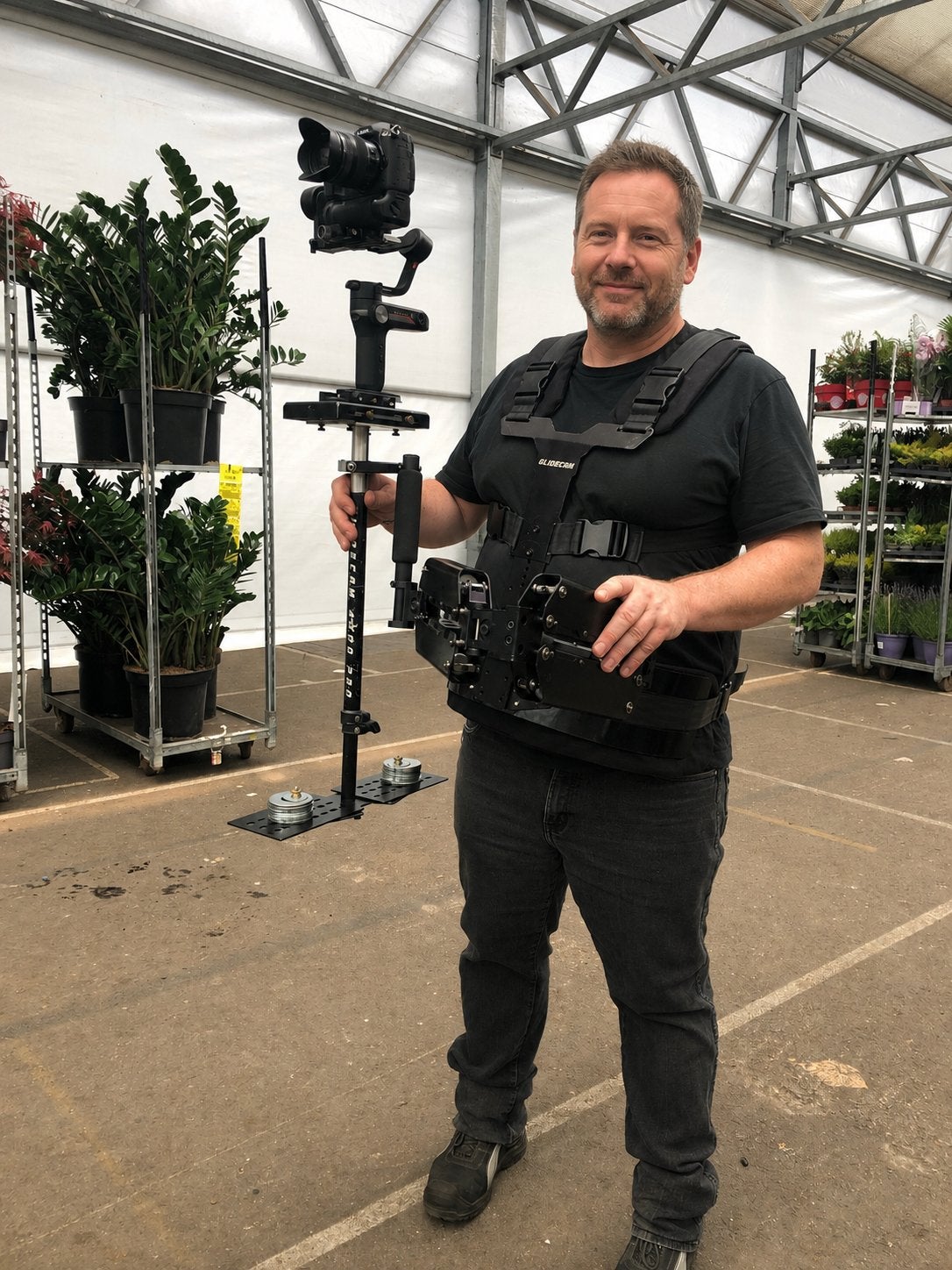 Glidecam HD-4000 met vest en arm - Professionele stabilisati