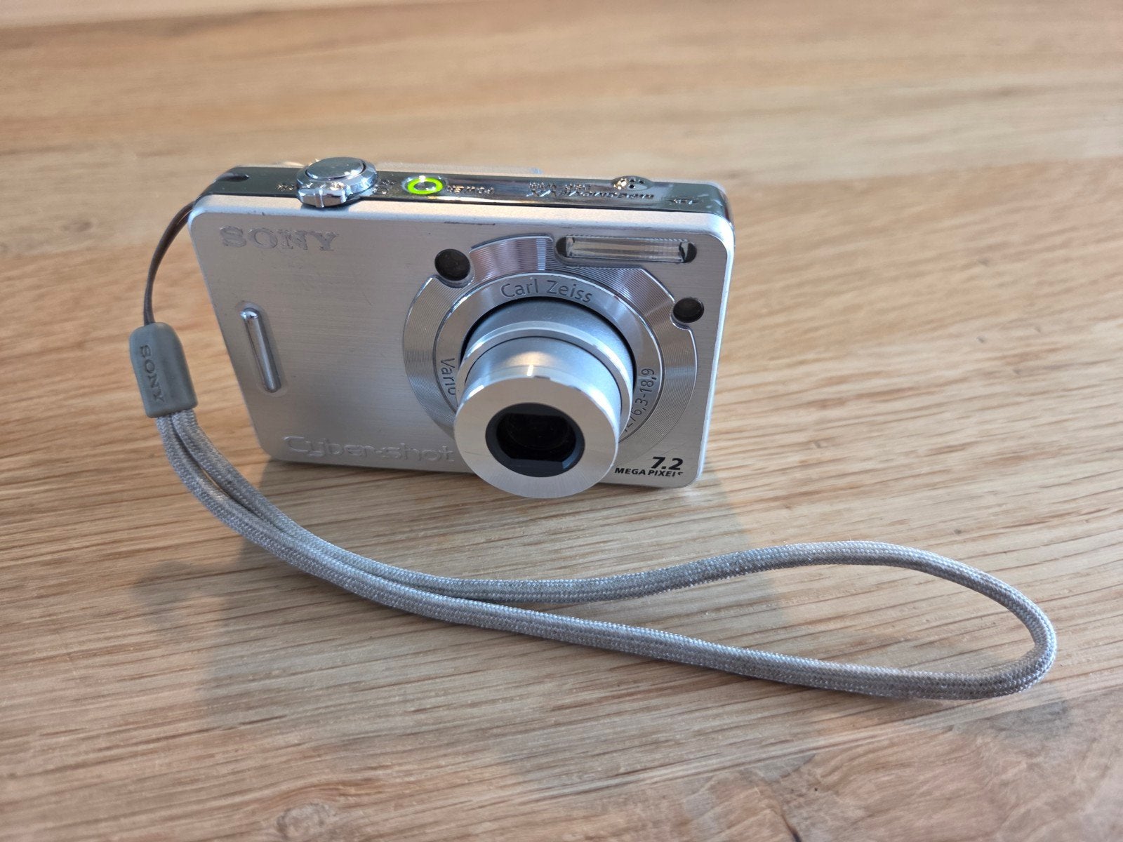 Sony Cyber-shot DSC-W55 Compactcamera - Zilver, Gebruikt, USB-kabel, Compactcamera, Sony