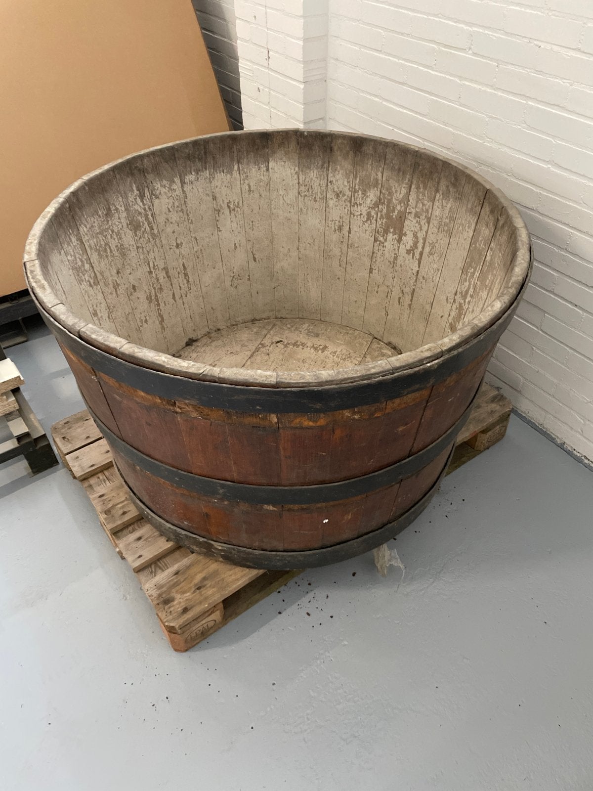 Antieke houten brouwerij ton / vat - Uniek item!, Ophalen