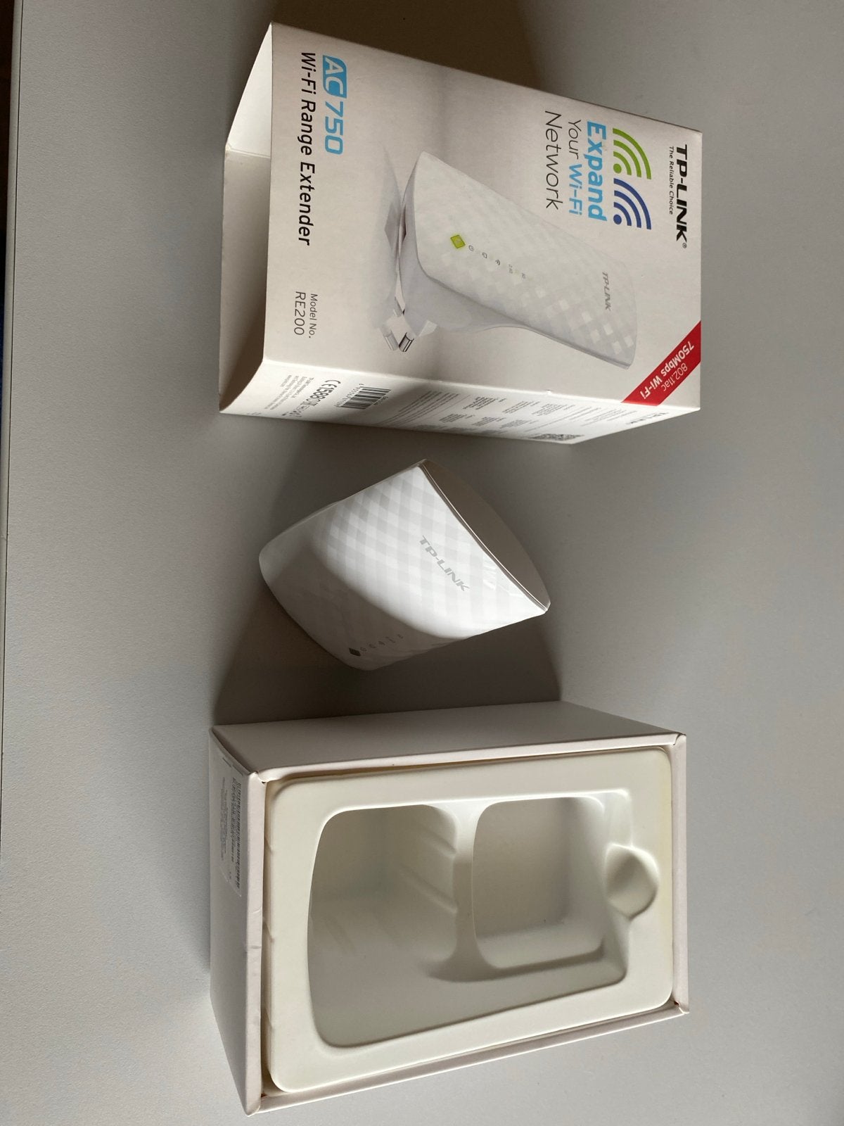 TP-Link AC750 Wi-Fi Range Extender (RE200), Ophalen, Zo goed als nieuw