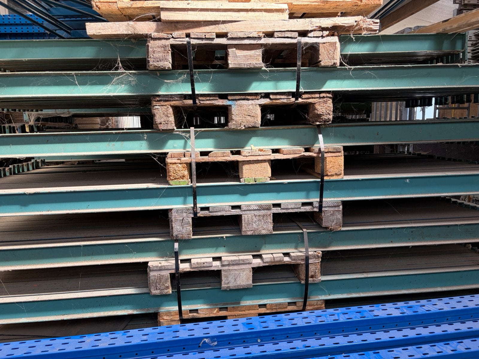 Ipe100 ijzeren balken hovuma liggers stelling 7.5 pst, Ophalen, 250 mm of meer