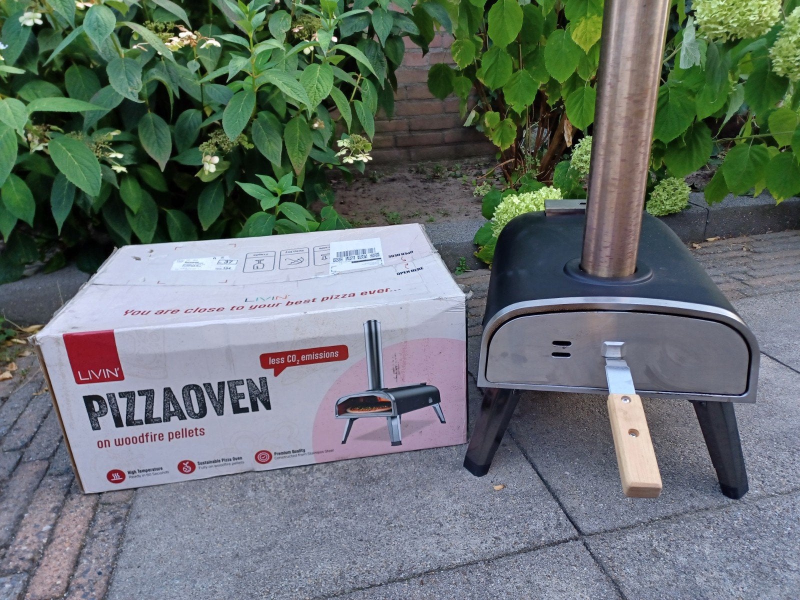 2 pizza ovens, per stuk of samen te koop, Ophalen of Verzenden, Nieuw, Livin' Flame