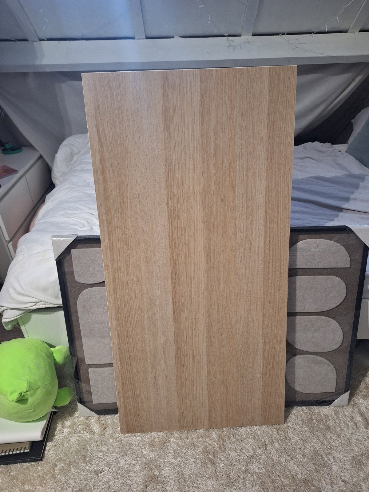 IKEA LINNMON Bureau - Gebruikt, Ophalen, Gebruikt, Spaanplaat of MDF, IKEA