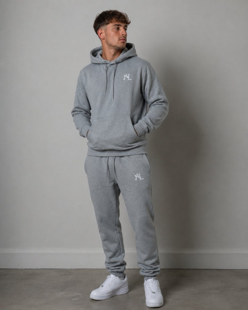 NL Amsterdam joggingpak, Maat 52/54 (L), Verzenden, Nieuw, Grijs