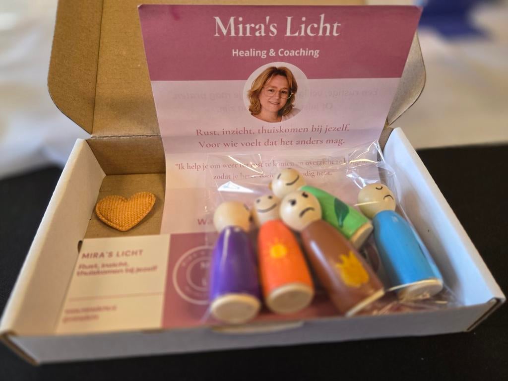 Emotie Poppetjes - Houten Speelgoed voor Gevoelsherkenning, Ophalen of Verzenden, Nieuw