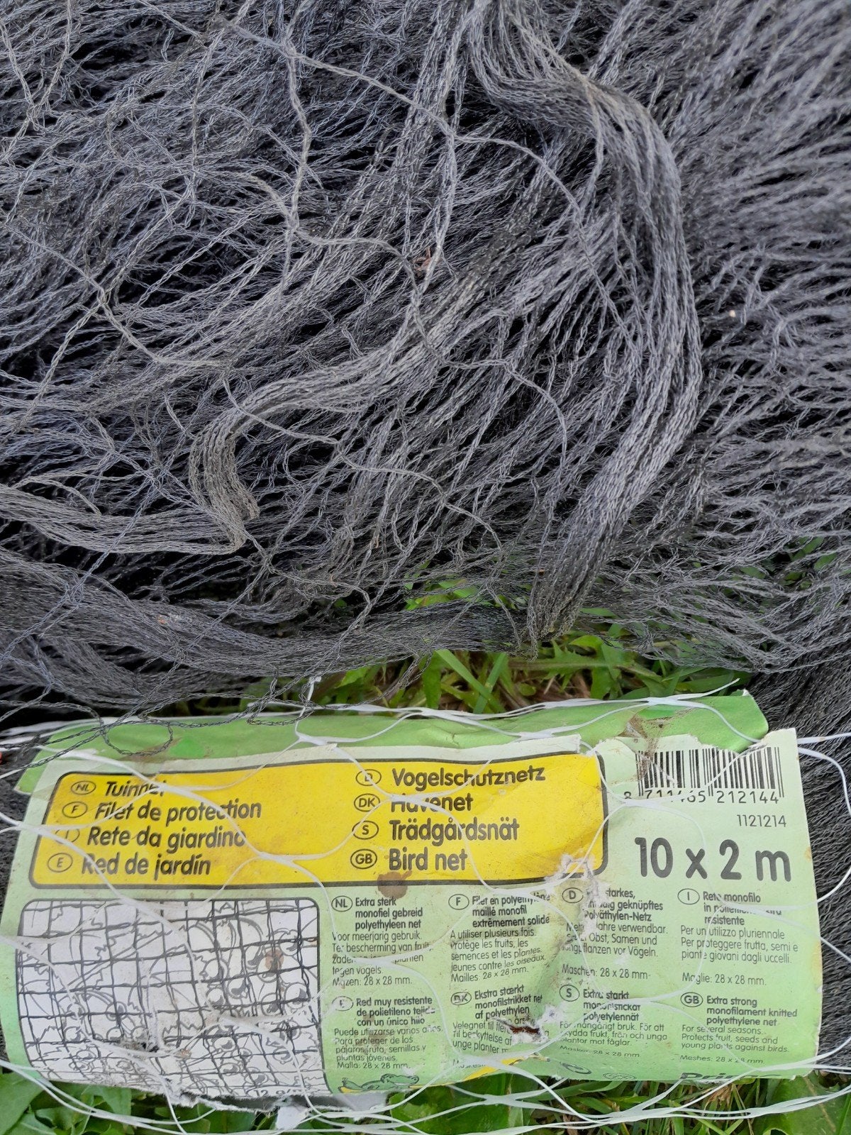 tuinnet, vogelnet, Ophalen of Verzenden, Nieuw, 10 tot 20 meter, Overige typen