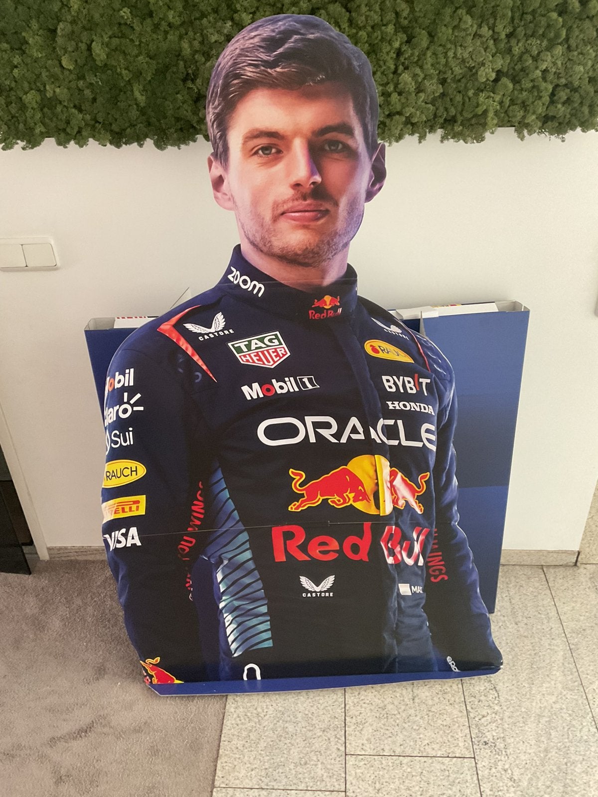 Max Verstappen Red Bull 1,5 meter hoog, Ophalen, Zo goed als nieuw