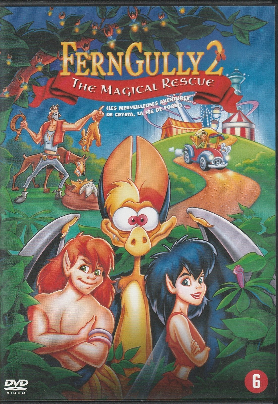 FernGully 2: The Magical Rescue (1998) NL DVD, Ophalen of Verzenden, Zo goed als nieuw