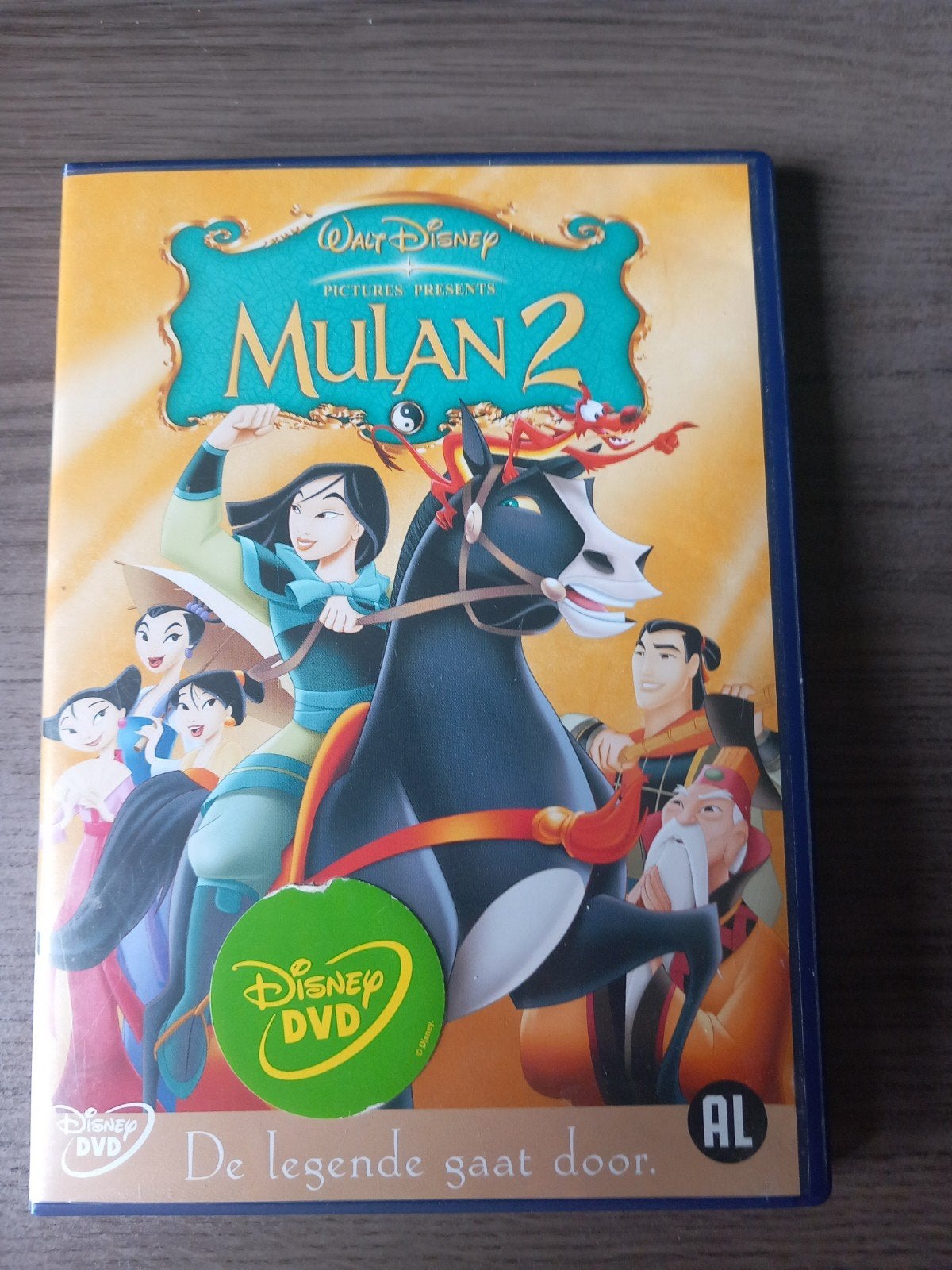 Mulan 2 Disney DVD - Avontuurlijke Film, Avontuur, Alle leeftijden, Ophalen of Verzenden, Zo goed als nieuw