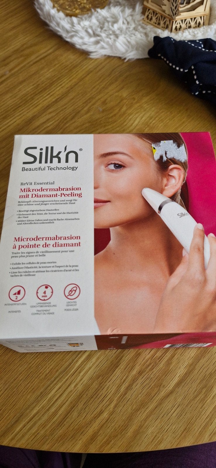 Silk'n ReVit Essential Diamantpeeling Microdermabrasie, Ophalen of Verzenden, Nieuw, Gehele gezicht