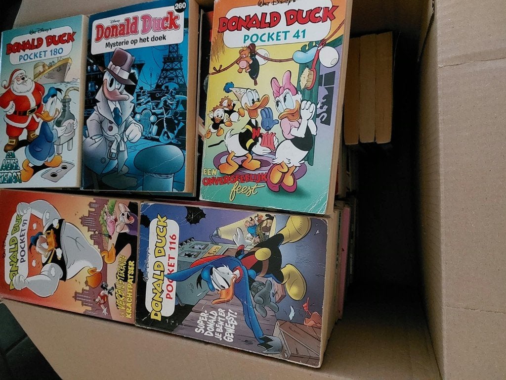 Donald Duck stripboeken, Meerdere stripboeken, Ophalen, Gelezen