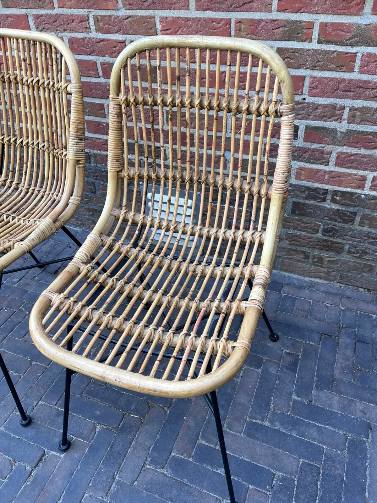 2 nette eetkamerstoelen, Huis en Inrichting, Stoelen, Ophalen, Twee, Overige kleuren, Zo goed als nieuw