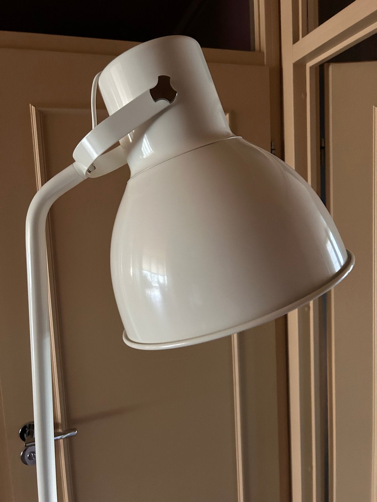 Vintage staande lamp - Zo goed als nieuw, Ophalen, Zo goed als nieuw, Metaal