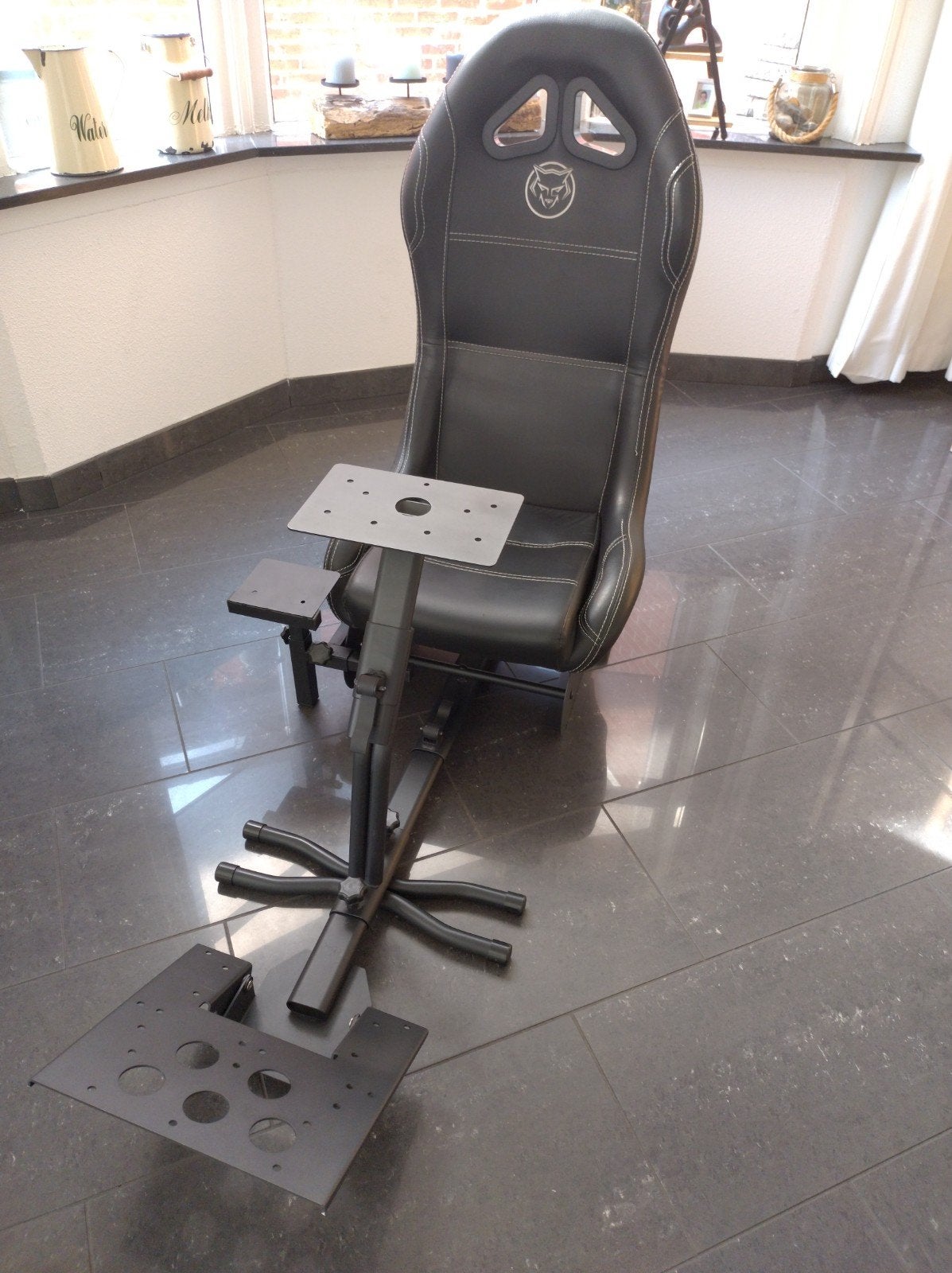 Qware Playseat racestoel met verstelbare houder, Spelcomputers en Games, Spelcomputers | Overige Accessoires, Ophalen, Racestoel