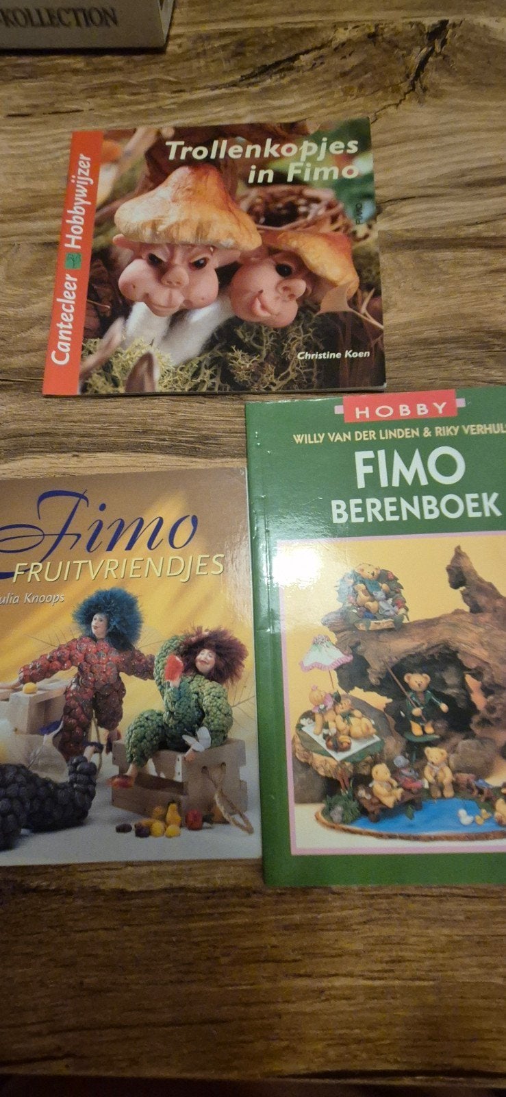 Fimo Knutselboeken: Trollenkopjes, Fruitvriendjes, Berenboek, Gebruikt, Overige thema's, Meerkleurig, Ophalen of Verzenden