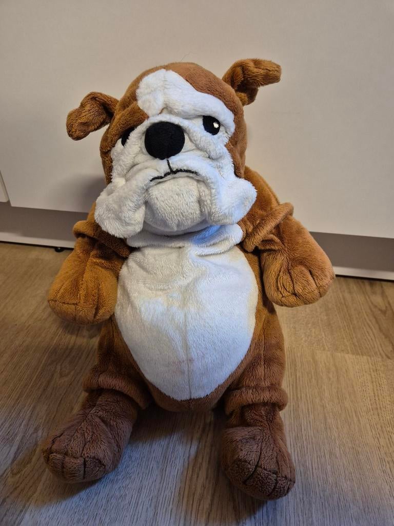 IKEA bulldog hond knuffel 37 cm gosig, Ophalen of Verzenden